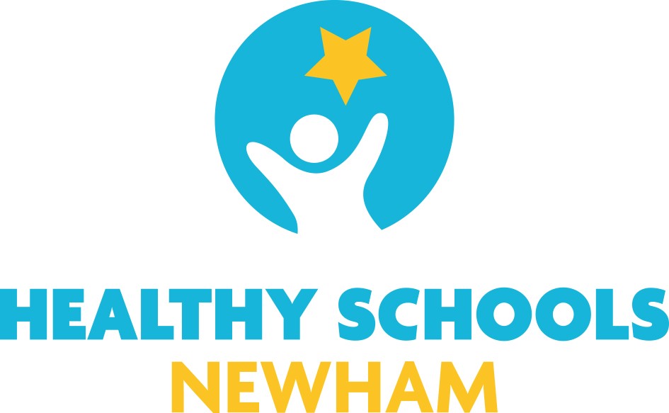 Healthy schools Newham written in text