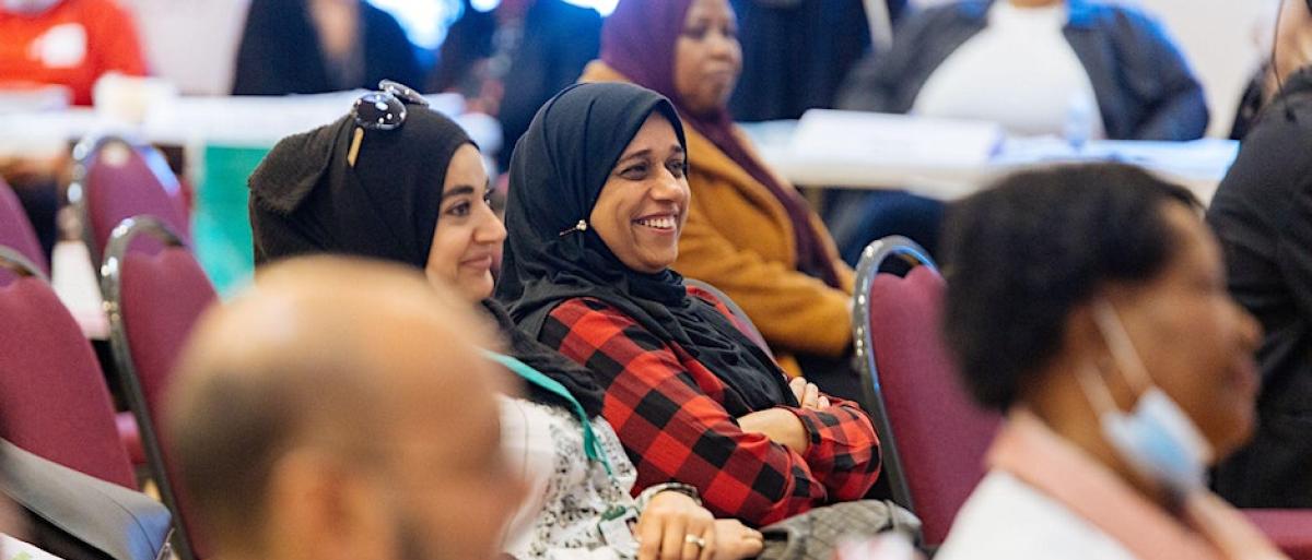 Newham residents attending a co-production event