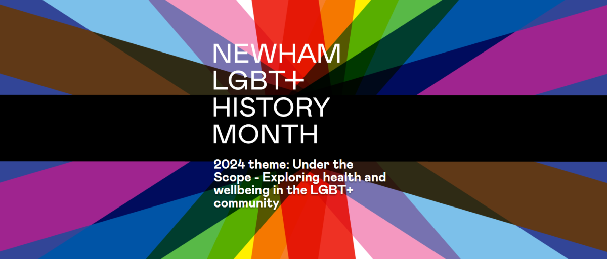 LGBT+ History Month 2024 logo