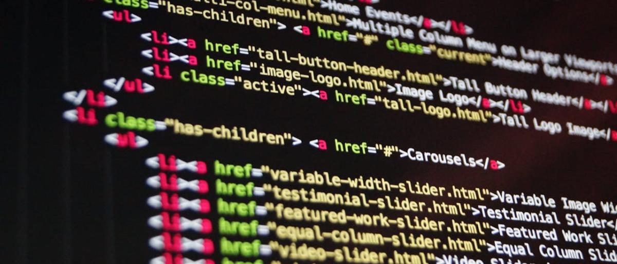 Codes on a computer
