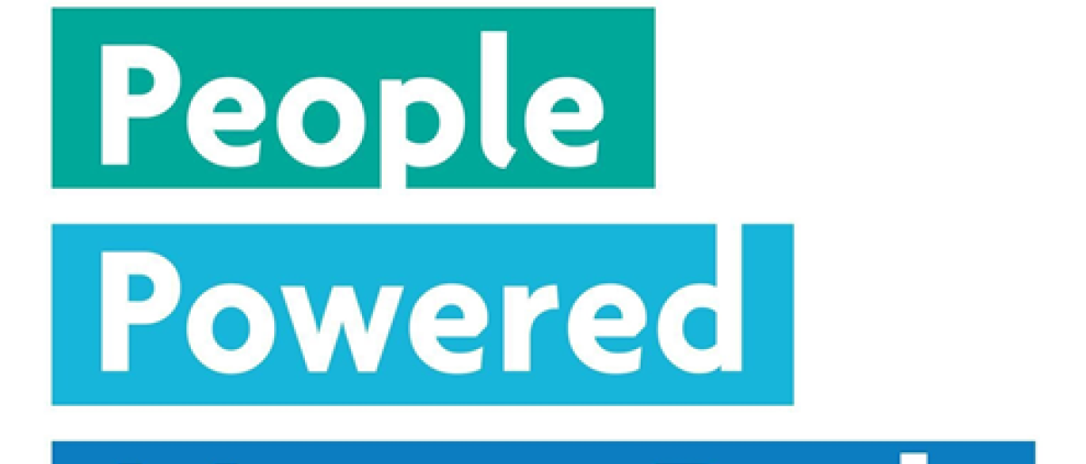 People powered manor park written in text with green graphics