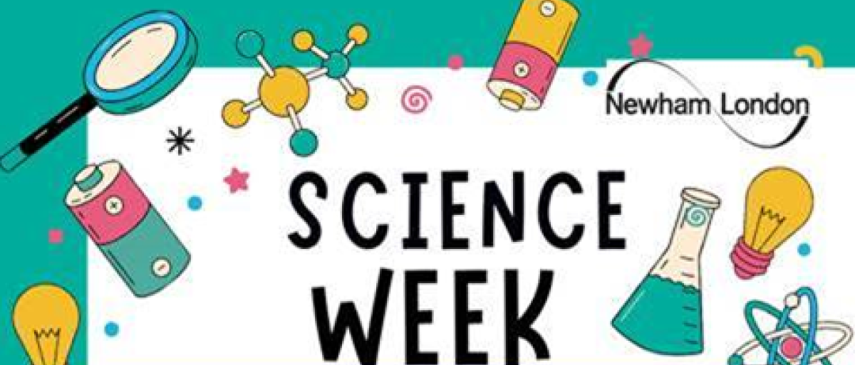 Science week written in text