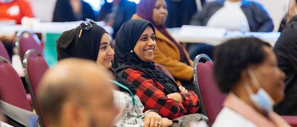 Newham residents attending a co-production event