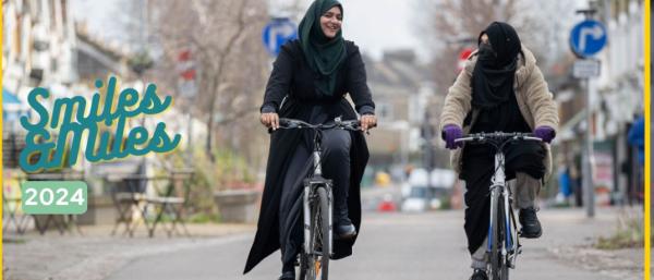 2 ladies riding a bike