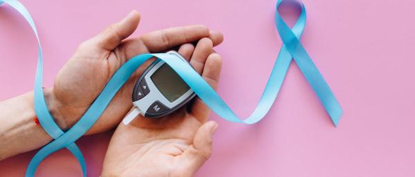 Diabetes monitor and ribbon