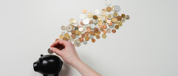 Money in a piggybank