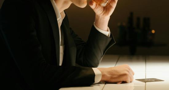 Drinking alcohol