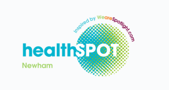Health spot newham logo